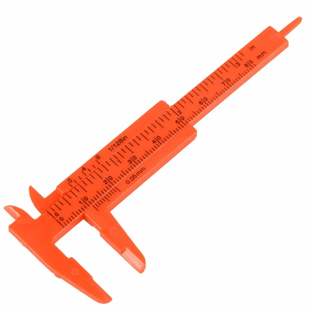 Standard 80mm Mini Plastic Precision Vernier Digital Caliper Gauge Micrometer Ruler Accurate Measurement Diagnostic Hand Tools|vernier