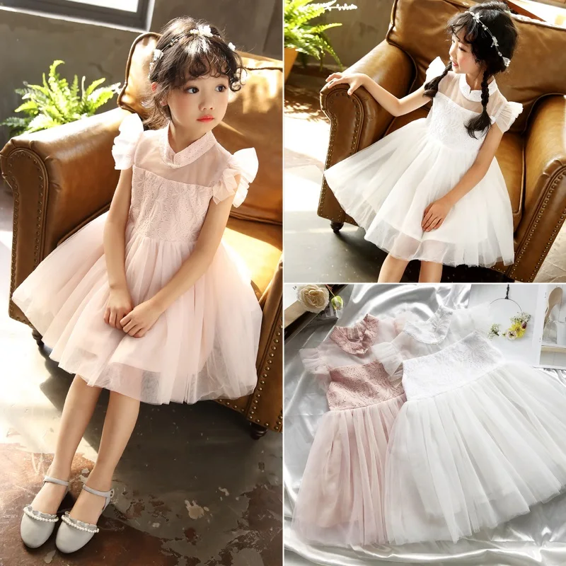 Летнее платье для маленьких девочек детская одежда детское платье-пачка