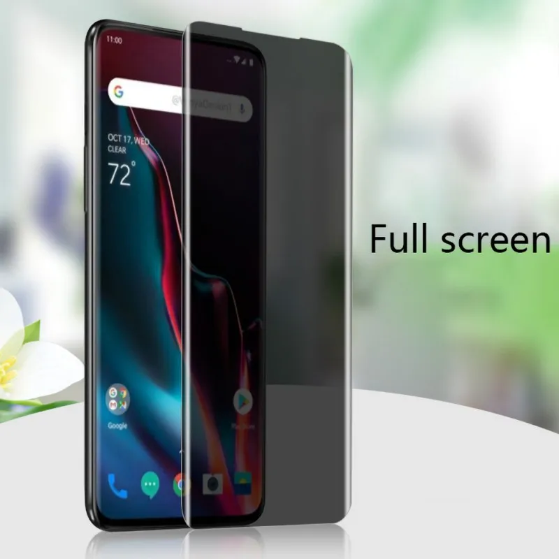 Антибликовая Защитная пленка для One Plus 7/One 7 Pro полноэкранный антикражный 2.5D