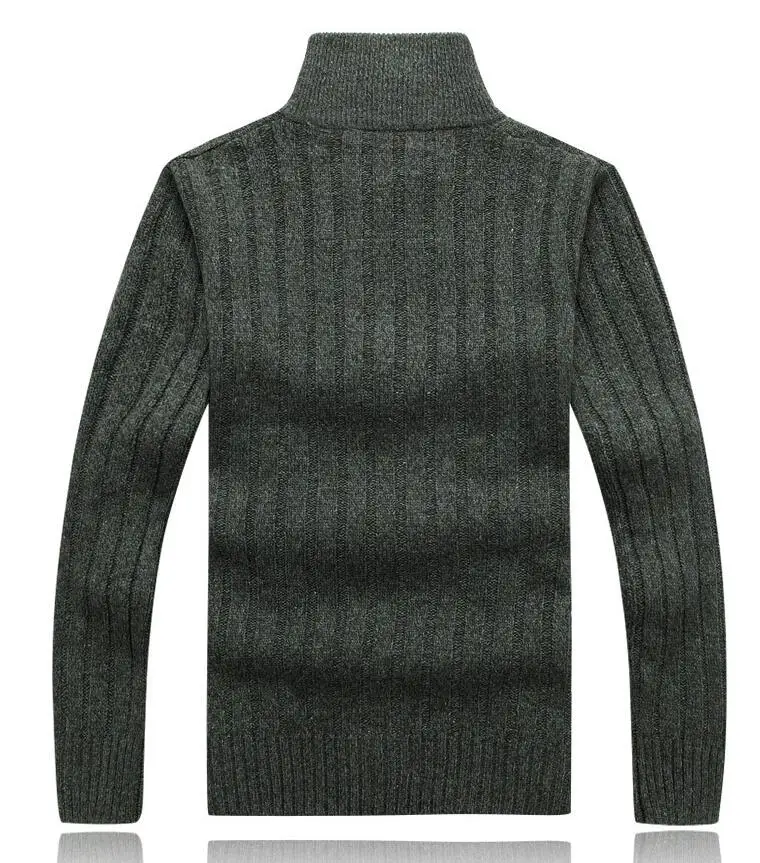 2017 Мужская мода одежда теплый длинный рукав осень свитер кардиган мужской