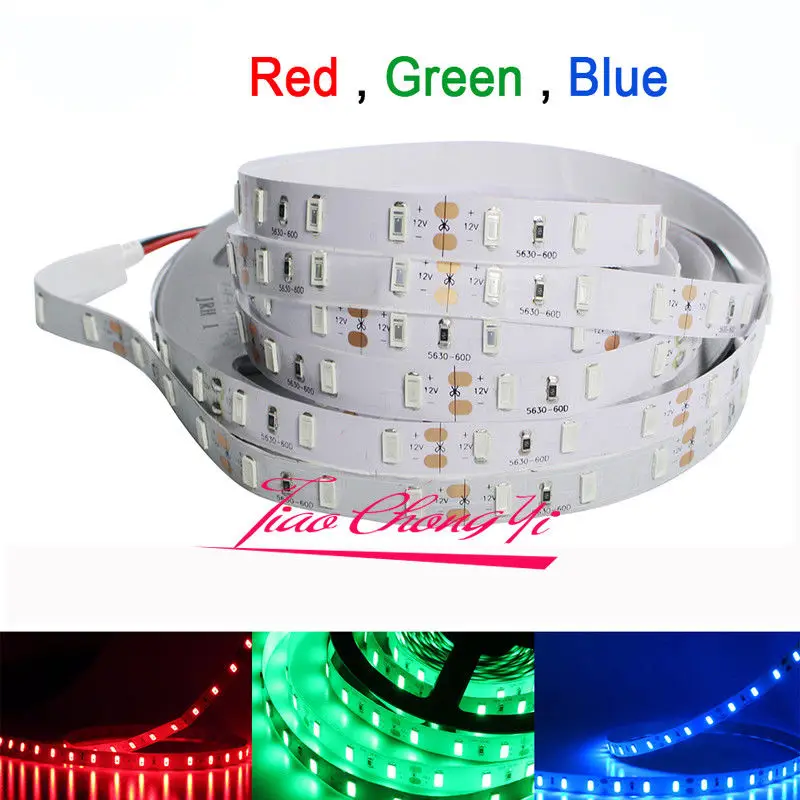 Гибкая светодиодсветодиодный ленсветильник 5 м 5630 SMD 300 + пульт дистанционного