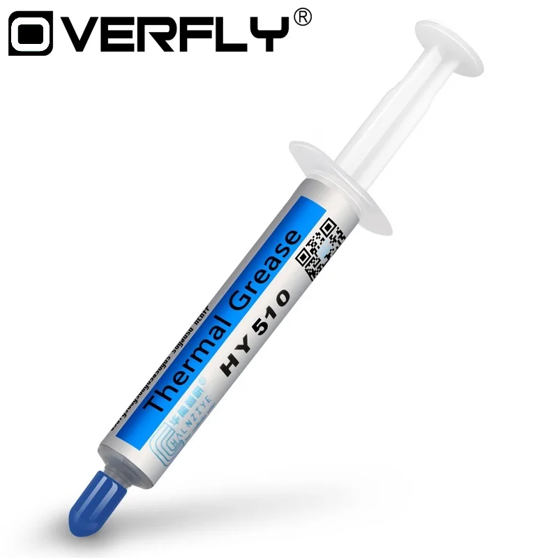 Overfly для HY510 5g серый Теплопроводящая смазка паста смесь силикона чипсет
