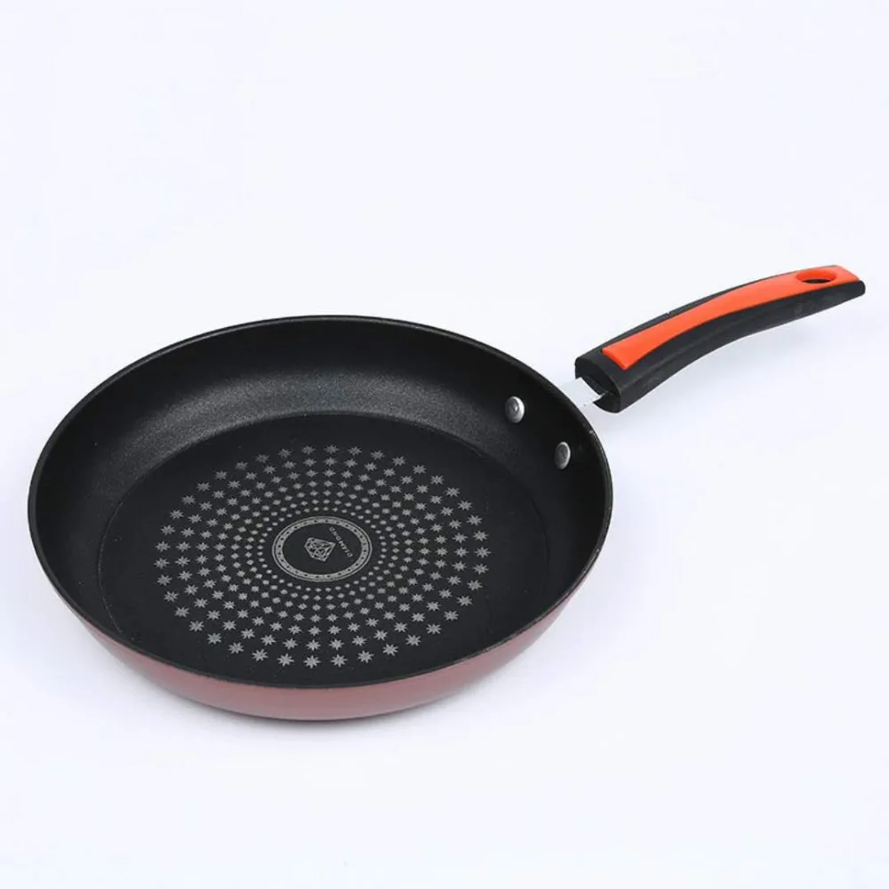 

26cm frying pan, pan frying pan, flat bottom, non stick pot, gas cooker, frying pan, induction cooker, general purpose 3