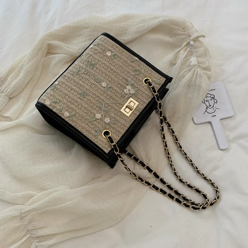 Европейская и американская мода простая коробка женская дизайнерская сумка