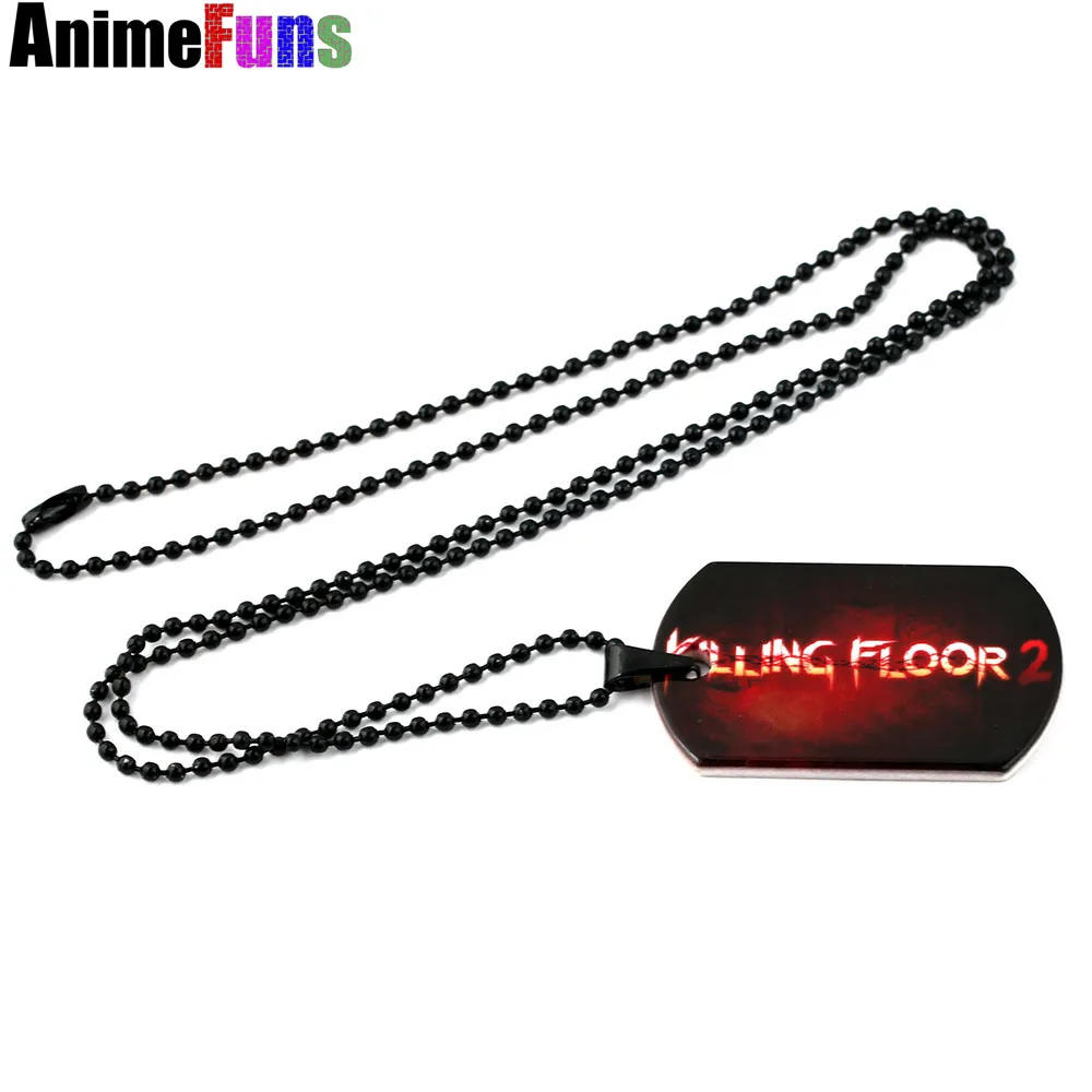 Игра убить пол 2 ожерелье для мужчин письмо из круглых бусин игра Металл Мужская
