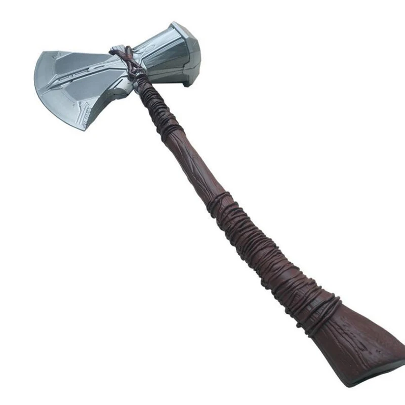 

73cm Hammer Ax Cosplay 1: 1 Thunder Hammer Ax Stormbreaker Weapons Figure Paper Model Movie Playing Toy of the PLUTON
