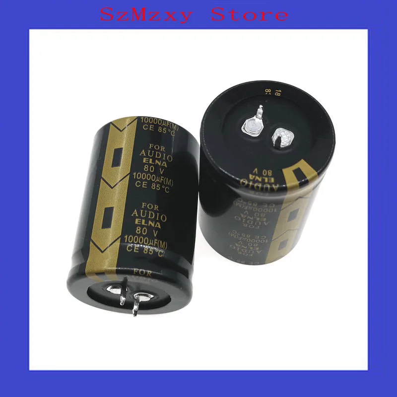 

2PCS/Lot 80V 10000UF 80V10000UF FOR AUDIO ELNA 35*50MM