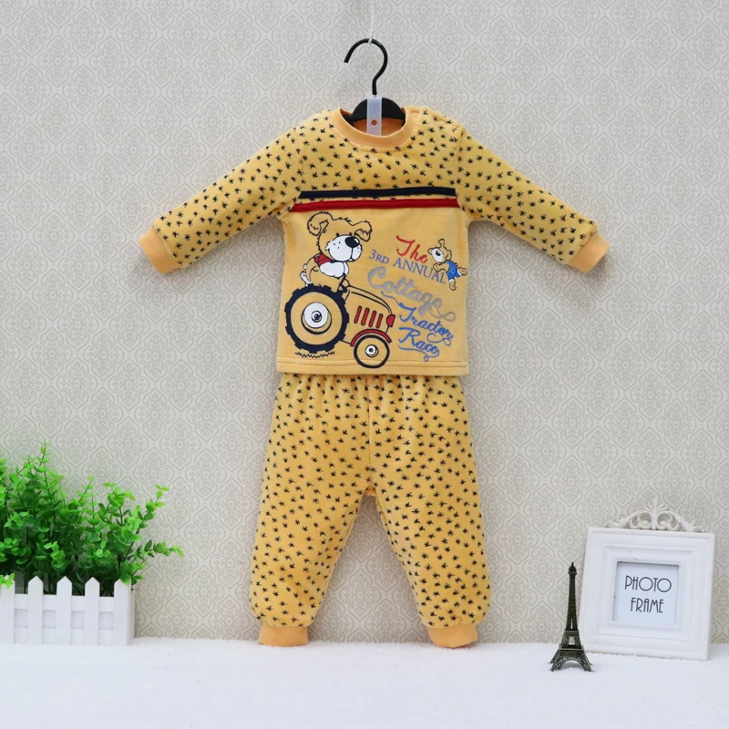 Модные комплекты детской одежды велюровая Детская осенняя одежда милая Одежда