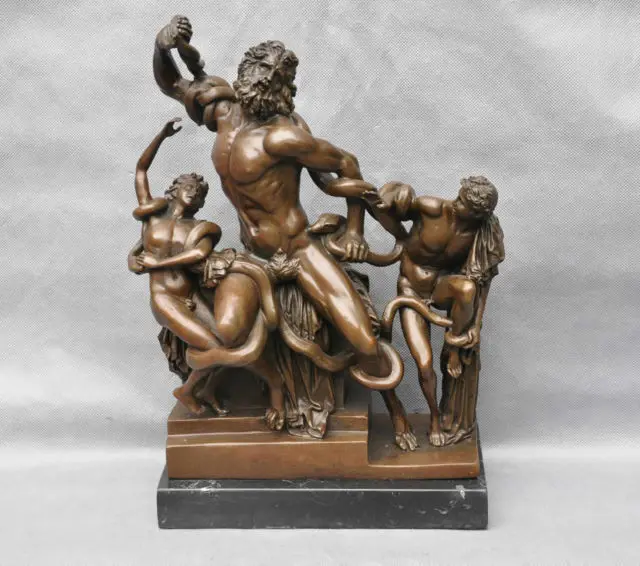 14 &quotБронзовая мифология греческое море Бог Искусство Скульптура Статуя