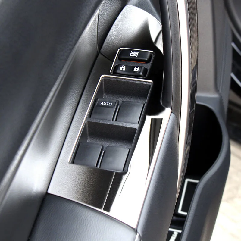 Крышка регулятора двери окна и из нержавеющей стали для Toyota Corolla 2014 2015 2016 2017