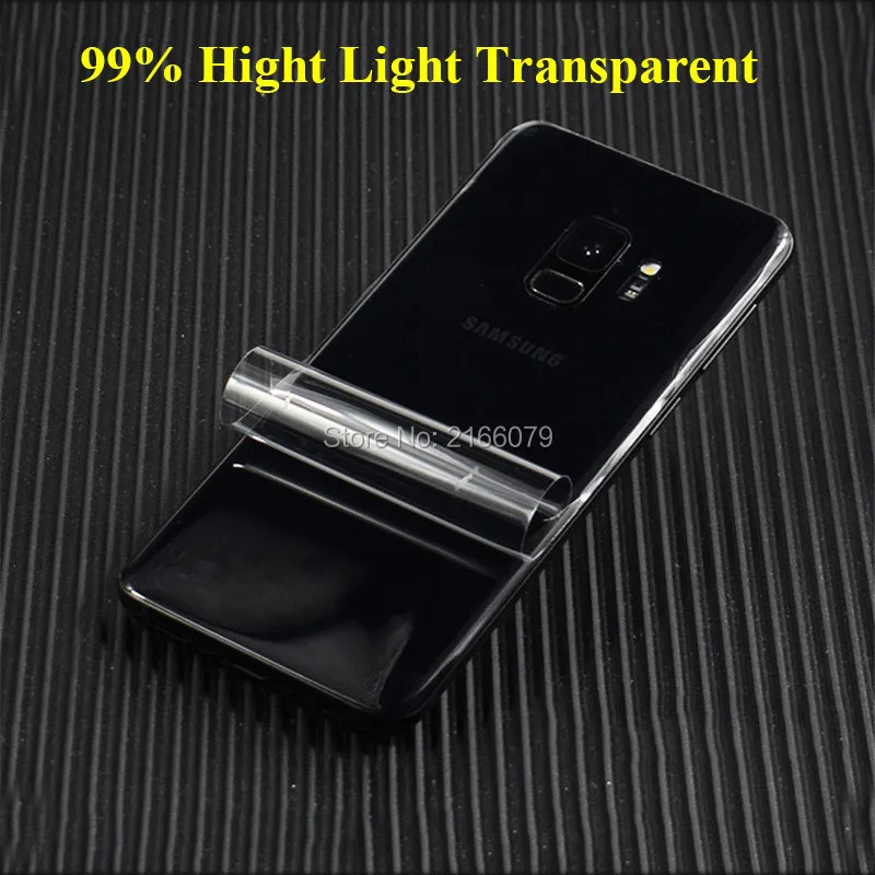 Для samsung Galaxy S9 5 8 &quot/S9 плюс + 6 2&quot Полное покрытие защитной Стикеры прочный чистый