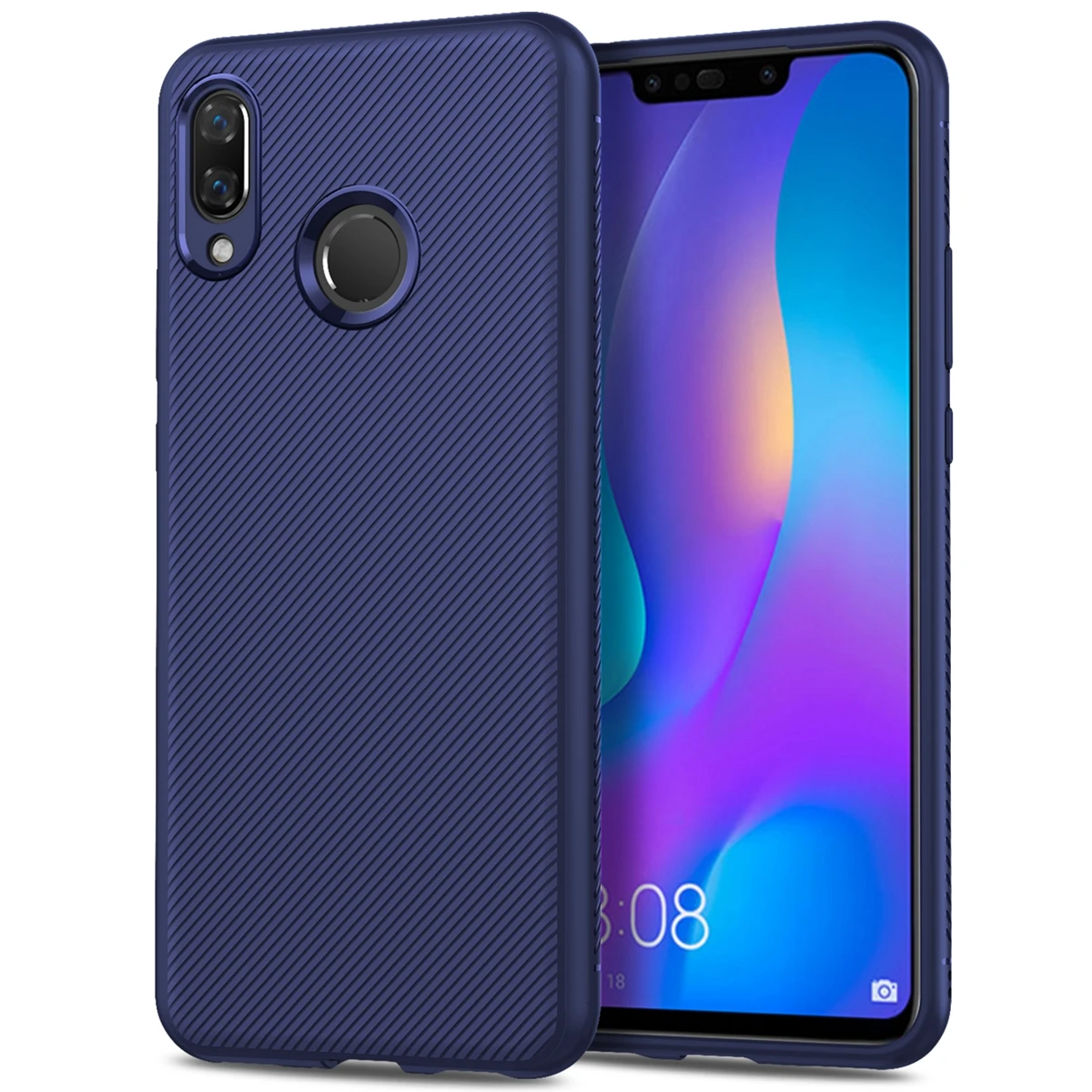 CASEWIN чехол для Xiaomi Mi Play, мягкий силиконовый чехол с текстурой, Ультратонкий матовый чехол из ТПУ для Xiaomi Mi Play, 5,84 дюймов, задняя крышка, противоударный