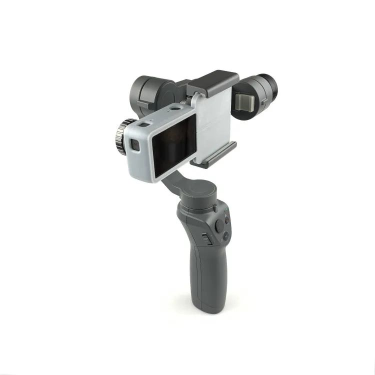 Разъем для спортивной камеры DJI Osmo Action Mobile 1/2 Zhiyun Feiyu адаптер держатель с зажимом