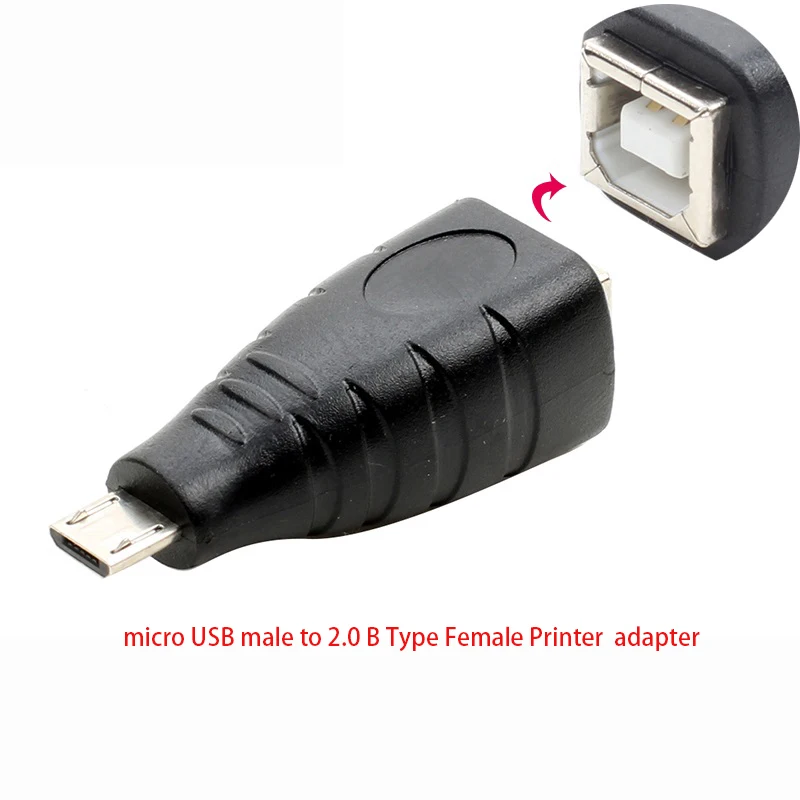 Новый высококачественный микро USB Тип 5p штекер 2 0 B Женский принтер сканер Эндрюс