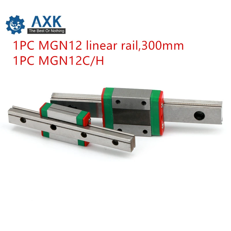 AXK включает 12 мм линейные направляющие MGN12 300 рельсы + MGN12C или MGN12H Длинные
