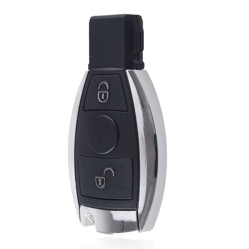 KEYYOU для Mercedes BENZ 2000 + ключ без ключа полный дистанционный Автомобильный 2 кнопок NEC &
