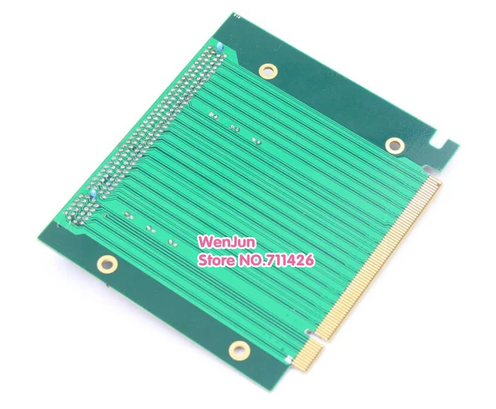 Высокое качество DIY PCI-E 16X 90-градусная переходная карта X16 видеокарта адаптер для 4U