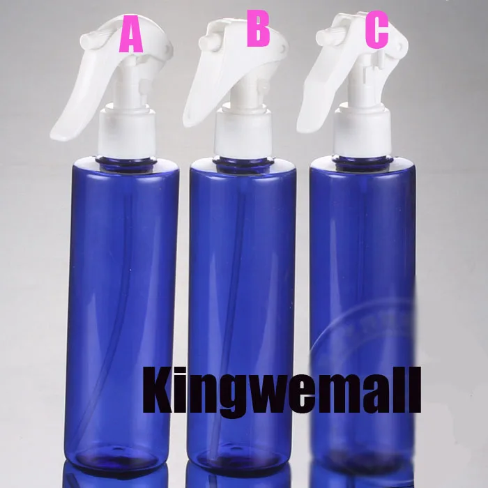 

300pcs/lot 250ML mouse shape spray Blue bottle used for cosmetic,pump spray head PET bottle, bottle with mist sprayer