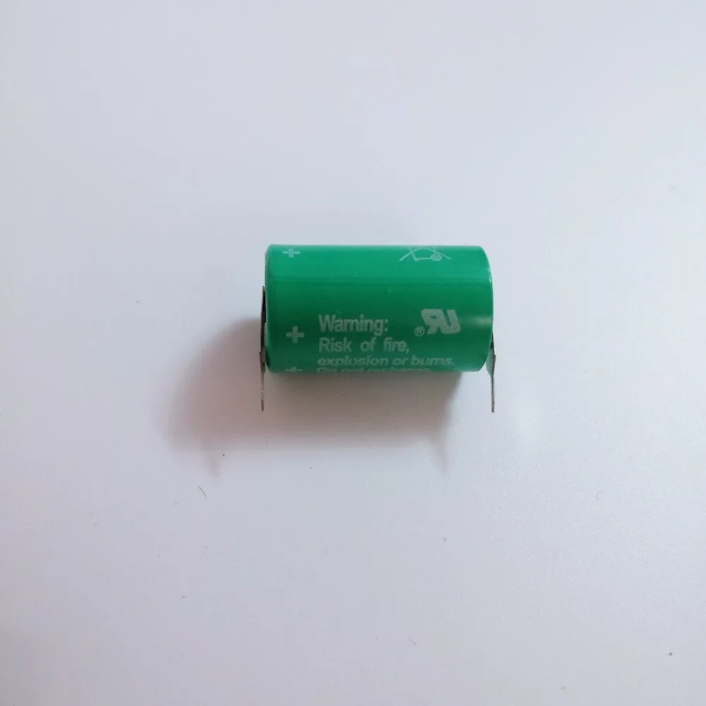 Литий-ионный аккумулятор CR1/2AA CR14250 3V 1200mAh с ЧПУ 5 шт. бесплатная доставка сделано в