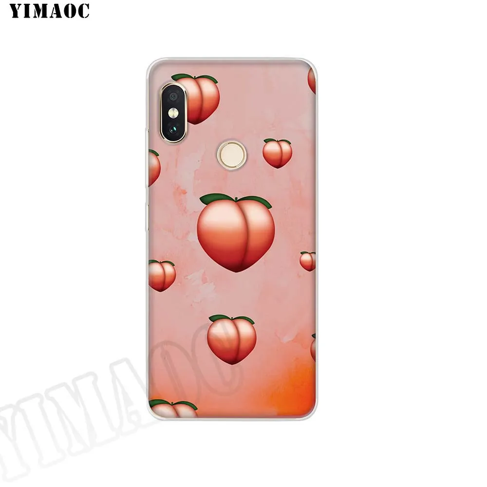 Мягкий силиконовый чехол YIMAOC персикового цвета для мальчиков POCOPHONE F1 Xiaomi Redmi Note 6 7