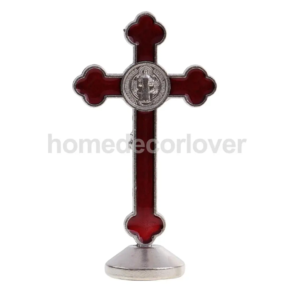 Статуя с распятием Иисуса магнитная фигурка Креста религиозный аксессуар