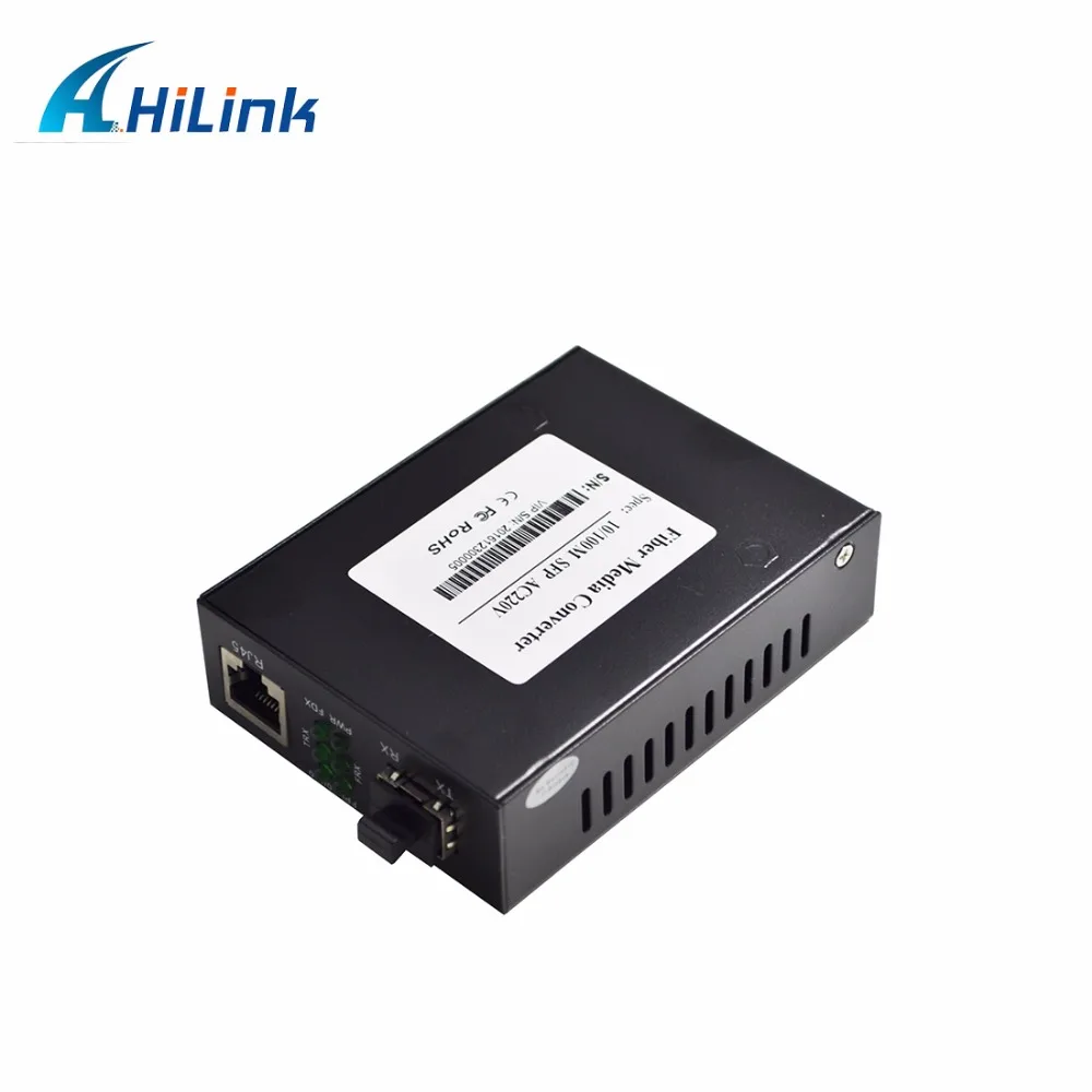 10/100 базовый медиаконвертер с портом SFP и rj45 одиночное/дуплексное волокно внешняя