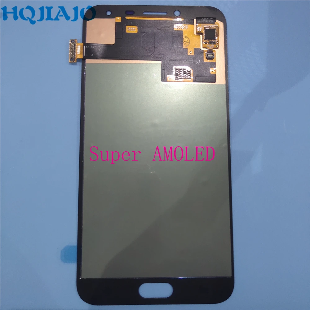 Super AMOLED ЖК-экран для Samsung J400 ЖК-дисплей дигитайзер сенсорного экрана Galaxy J4 J400F J400G в