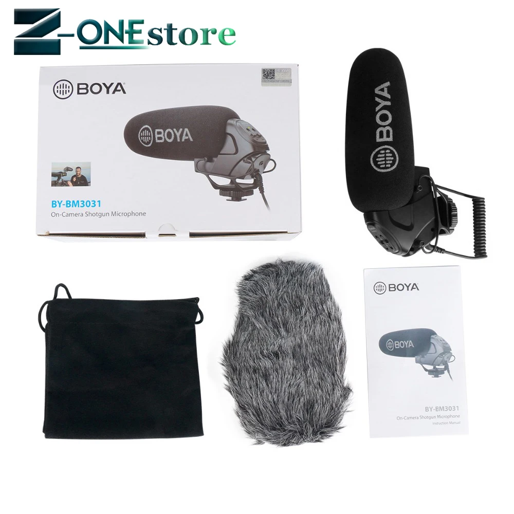 BOYA BY BM3031 суперкардиоидный конденсаторный емкостный микрофон для интервью