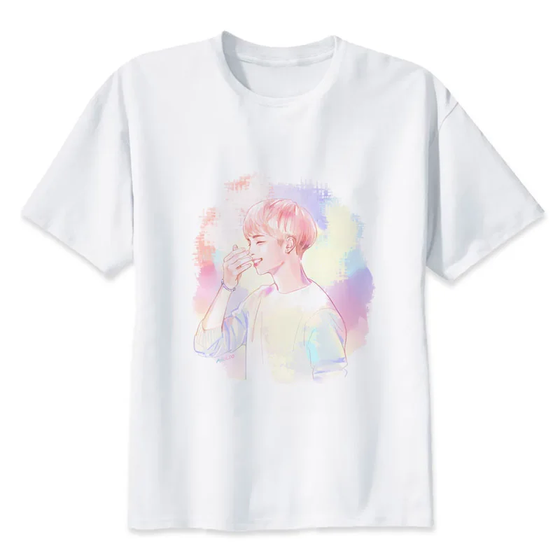 

shinee-kpop White Custom t-shirt Plus Size T Shirt Men Clothing y2136