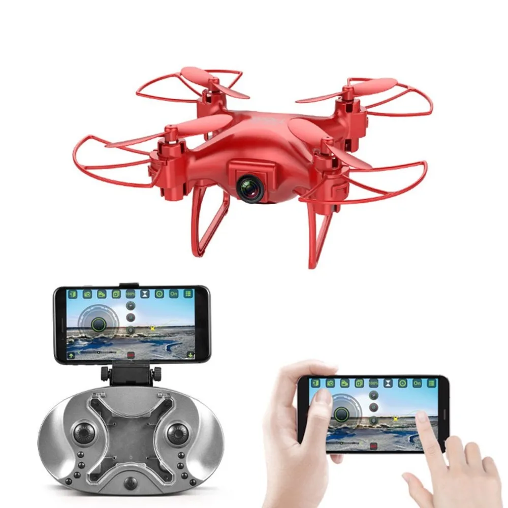 D70WG2.4G 6 оси Drone 720 P Wi Fi Камера FPV RC складной Quadcopter самолет с высоты удержание