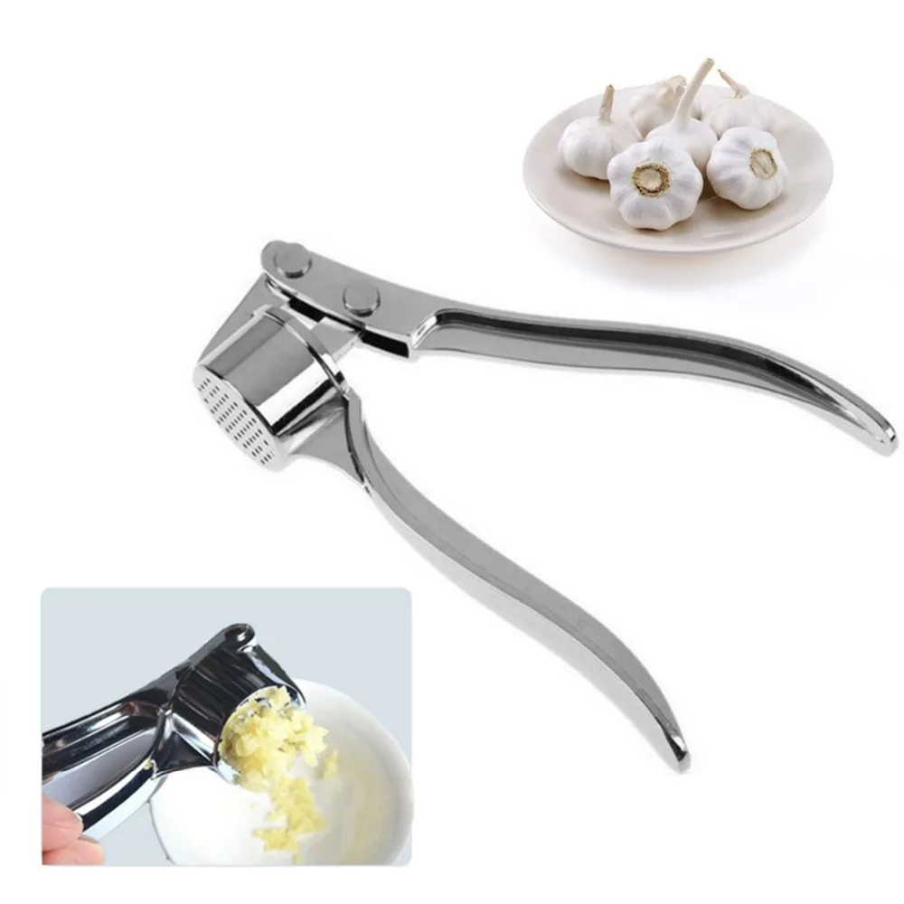 Измельчитель чеснока из нержавеющей стали гаджет для фруктов и овощей Кухонные