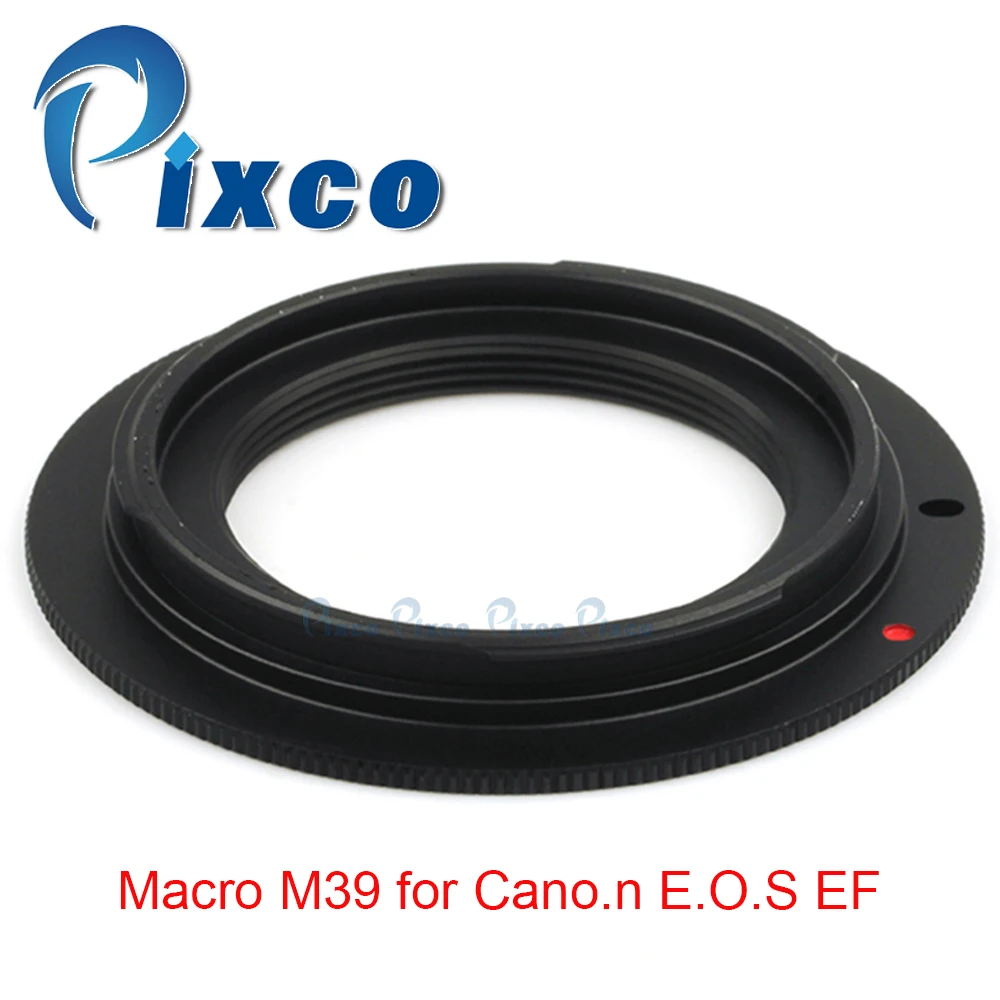 Переходное кольцо для объектива Pixco макросъемки M39 Canon EOS EF 5D Mark III II 1Ds [IV / II/I]|lens adapter