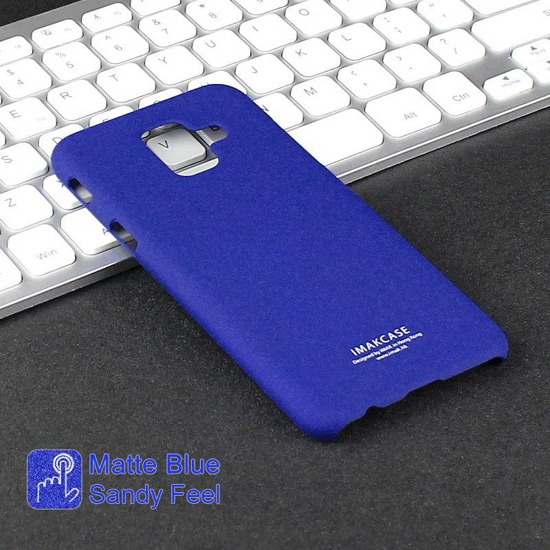 100% Оригинальный чехол IMAK Quicksand для Samsung A6 (2018) стильный матовый защитный телефона |