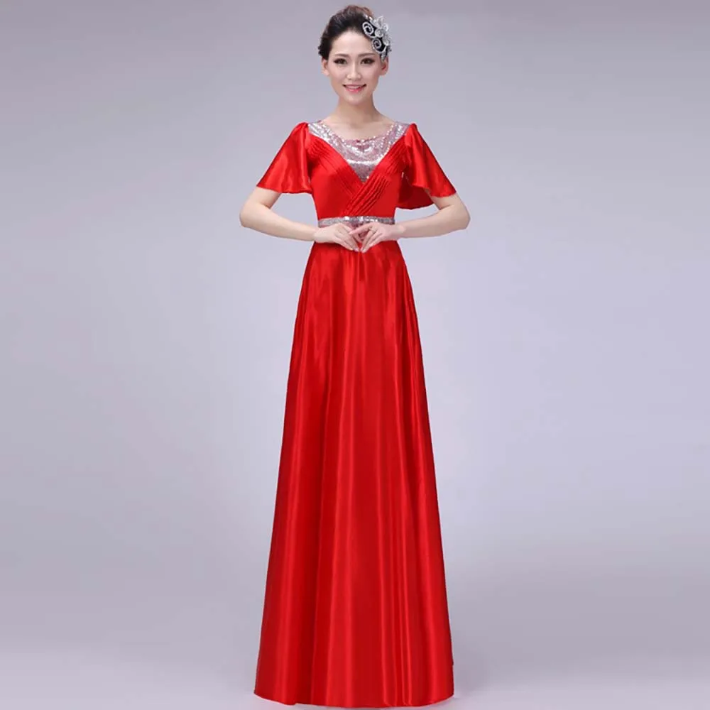 Для женщин блестками для взрослых хор производительности костюм o образным