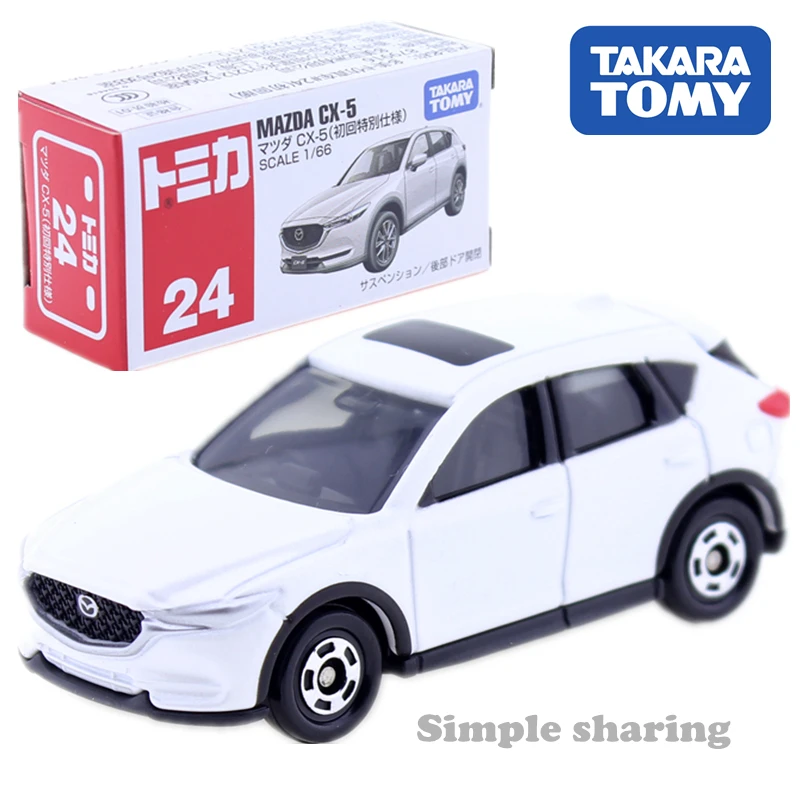 Takara Tomy TOMICA No.24 Mazda CX5 литья под давлением 1:66 миниатюрный автомобильный с забавным