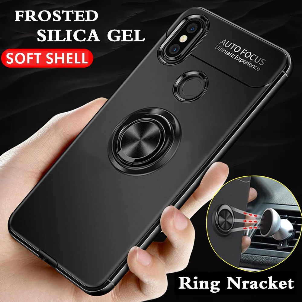 Ring Case For Huawei P30 Pro Lite Silicone Cover mate 20X 20 Magnetic Y7 Prime 2019 P Smart Shell |