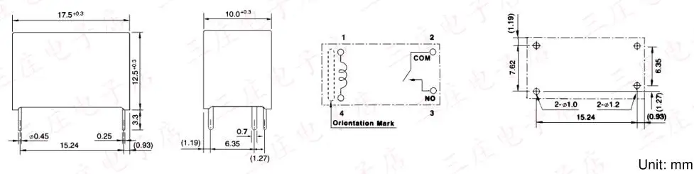 Реле W11-1A3SL DC12V 32FA-1A-12V JV12-KT | Строительство и ремонт