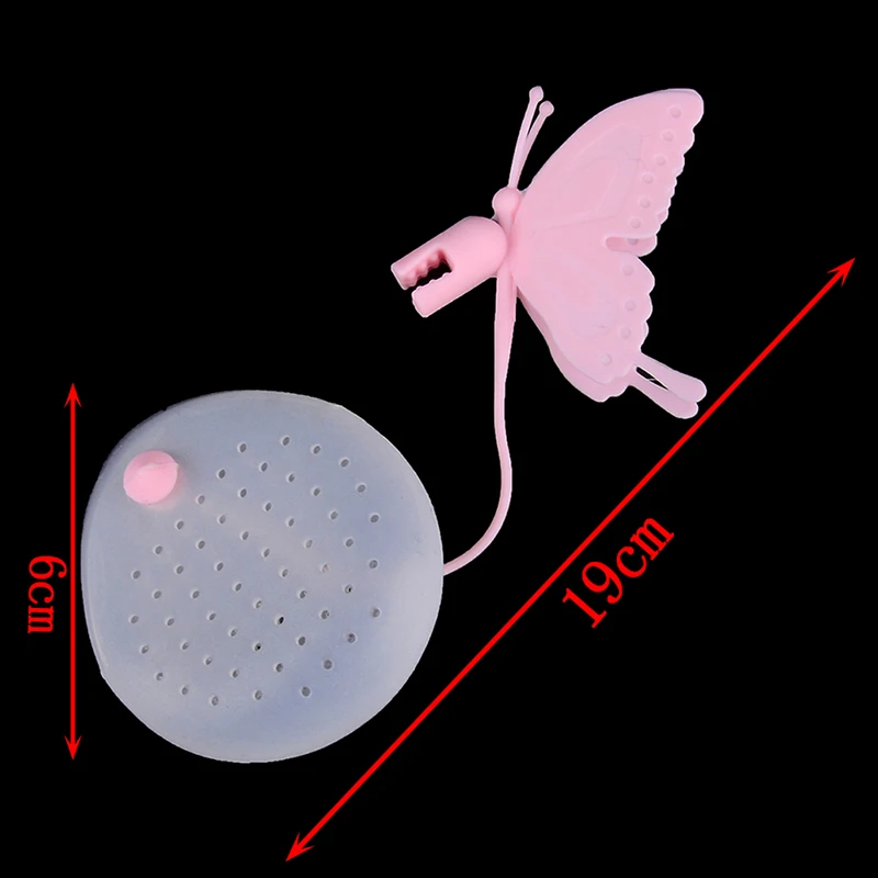 1PCS Butterfly Tea Bags Strainers Silicone Filter Infuser Silica Cute Teabags for &amp Coffee Drinkware | Дом и сад