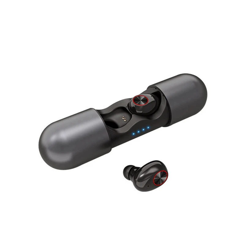 Bluetooth наушники TWS Наушники Беспроводные Bluetooth 5,0 наушники стерео Bluetooth наушники с микрофоном и зарядным устройством