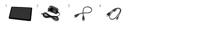 Waveshare 15,6 дюймов ips 1920*1080 Емкостный сенсорный ЖК-экран с закаленным стеклянным покрытием HDMI дисплей для Raspberry Pi BB Черный
