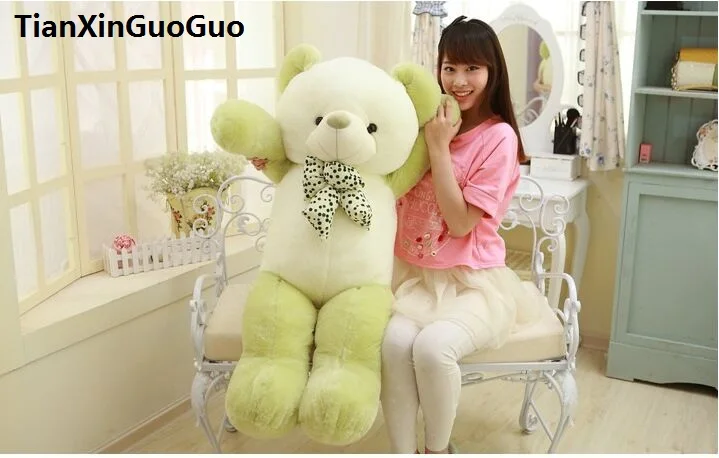 Наполненная плюшевая игрушка Бабочка плюшевый мишка большой 120 см зеленый