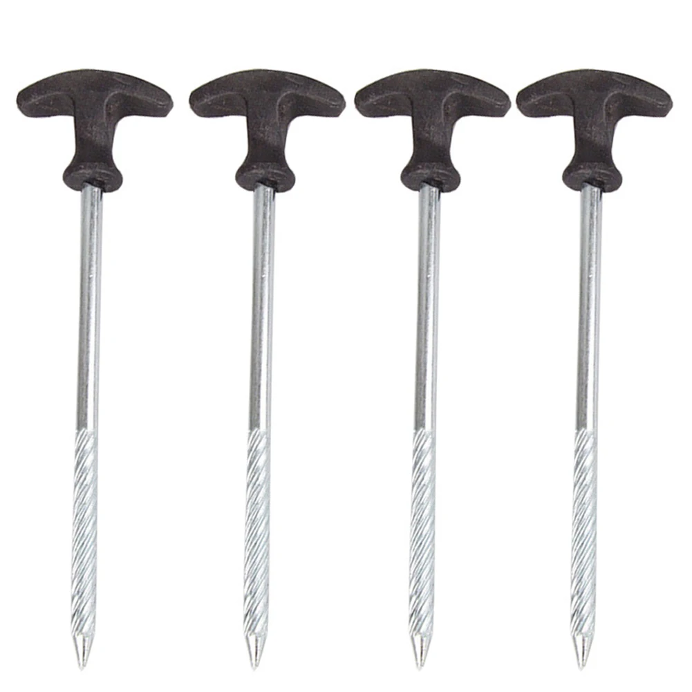 Железный Т образный винт утолщение прочный для твердой замороженной почвы