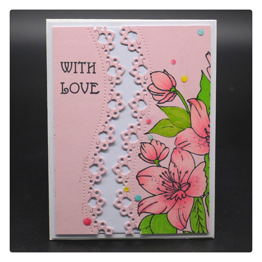 Металлические Вырубные штампы YINISE для фотографий фотобумаги украшения тиснение