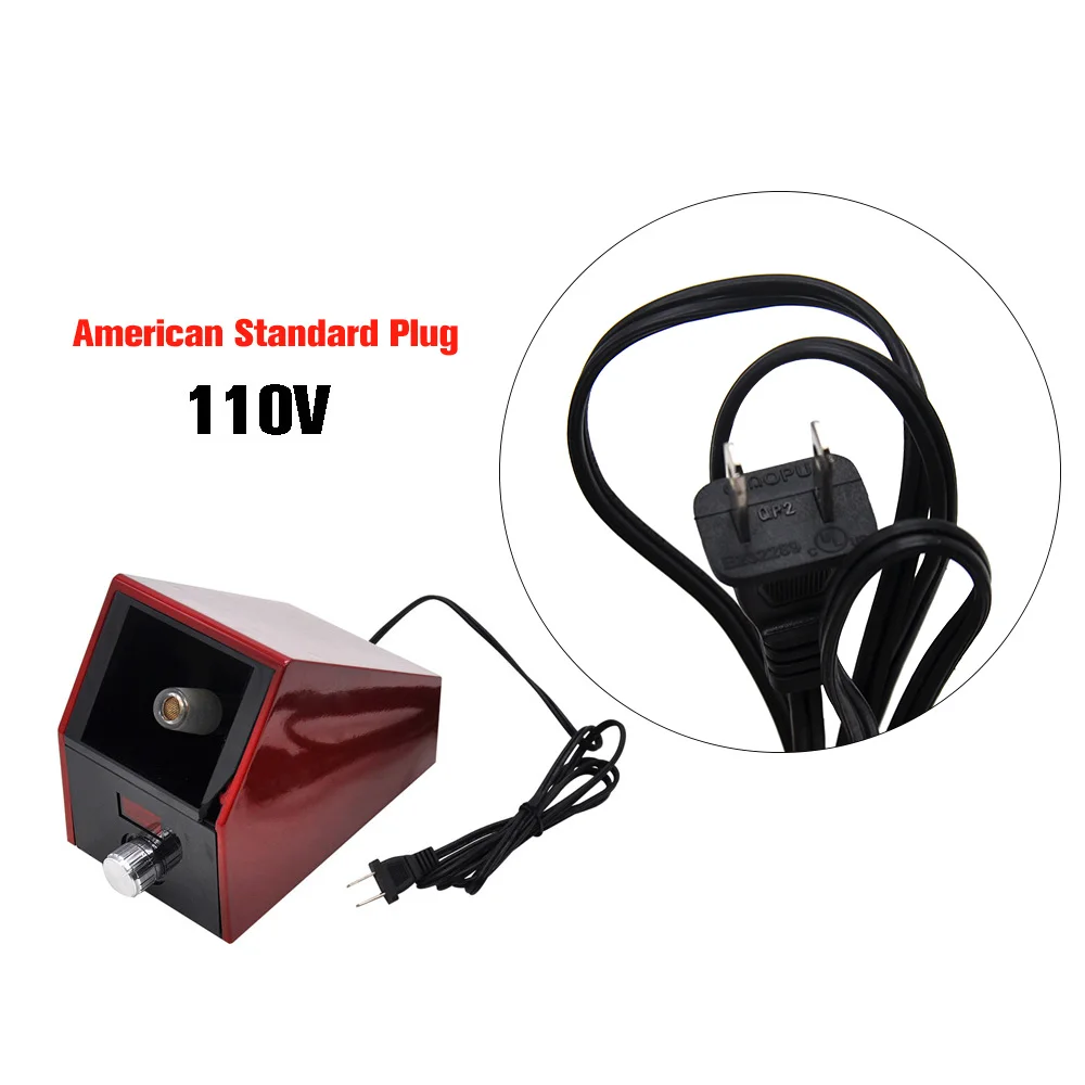 110v-Red 110v или 220v цифровой испаритель трава испаритель со стеклянным хлыстом травы распылитель легкий ВИП цифровой испаритель - Цвет: 110v-Red