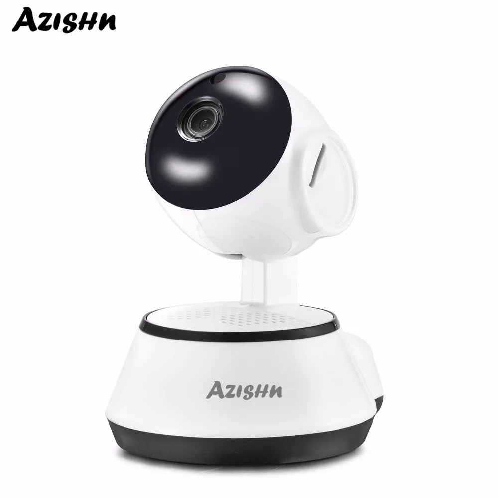 AZISHN домашняя ip камера безопасности беспроводная WiFi 720P сетевая для внутреннего