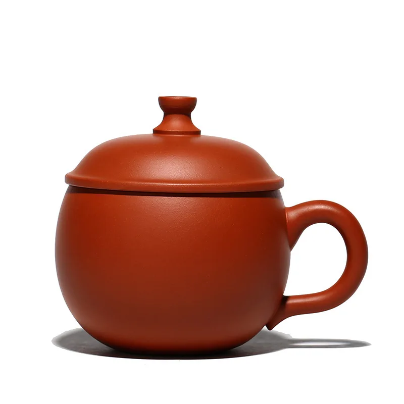 Рудная шахта фиолетовая глина обычная крышка чашка чистая ручная работа Круглый