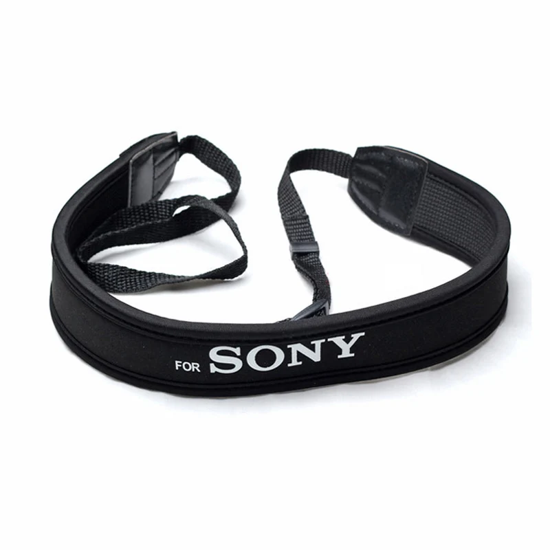 DSLR belt Camera Shoulder Strap for SONY A900 A550 A500 A57 A77 A65 A55 A58 HX350 HX400 A7R A7S A7RII A99 Neoprene neck Strap