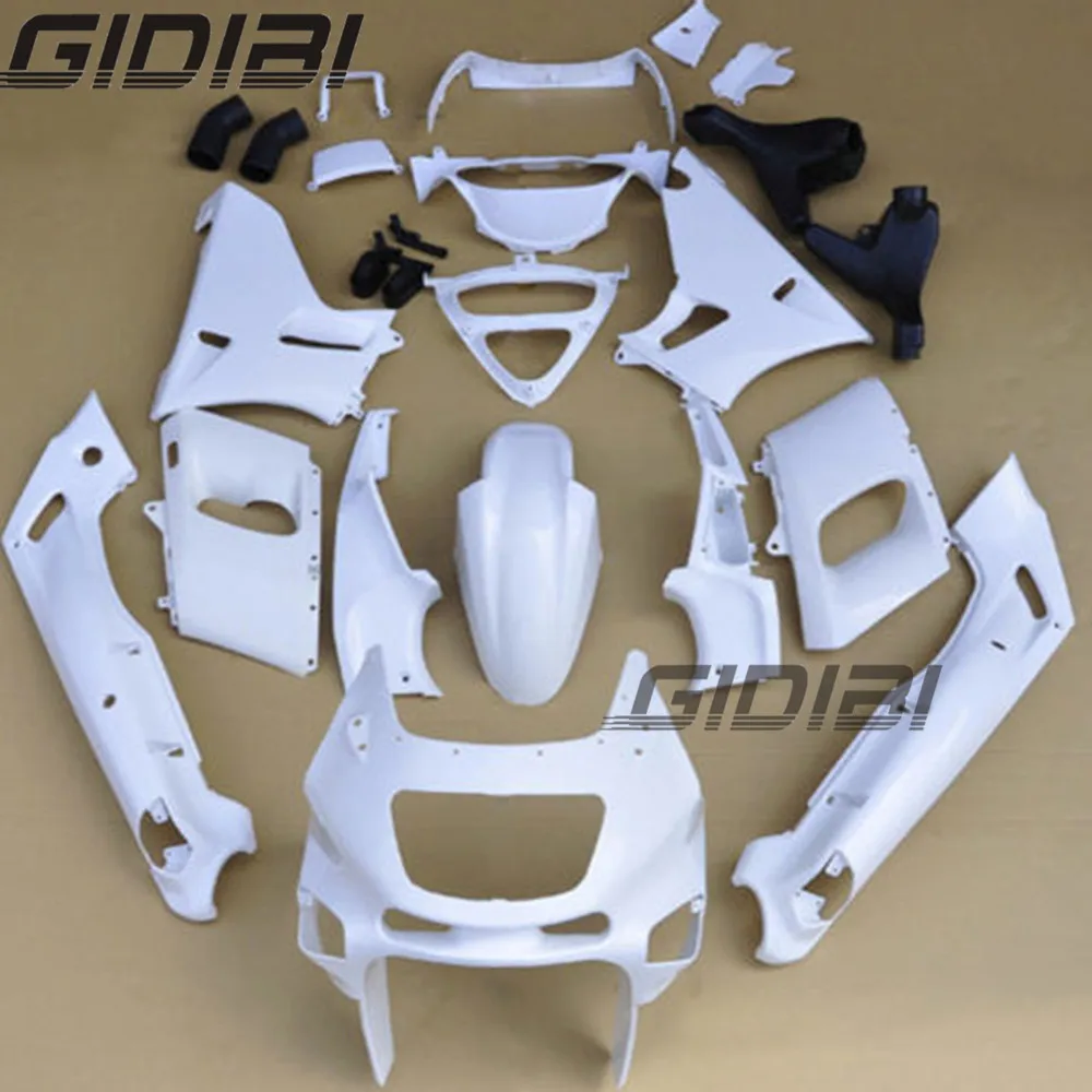 Мотоцикл Неокрашенный Белый Обтекатели Кузов комплект для KAWASAKI ZZR-400 ZZR 400 1993-2007 01 02 03 04 05 06+ 4 подарок
