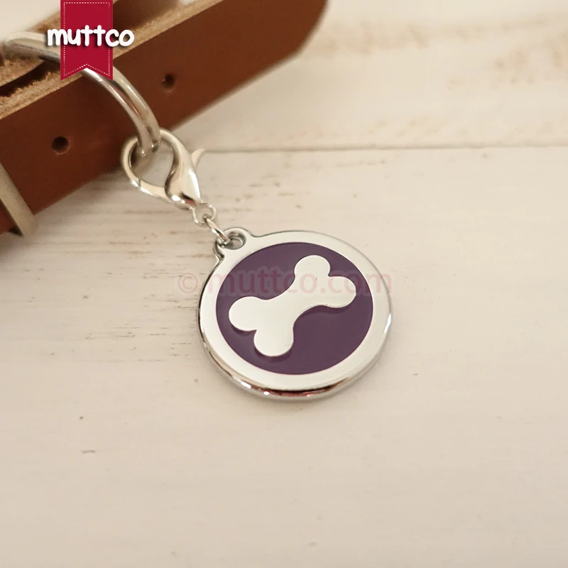 Метки для собак с костной печатью металлические круглые этикетки подходят и