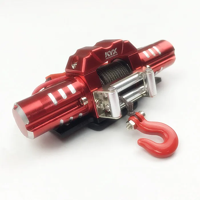 Двухмоторная электрическая лебедка из алюминиевого сплава для 1/10 RC Cawler axic SCX10